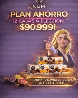 Combo Ahorro  12 Cajas  , 120 Capsulas